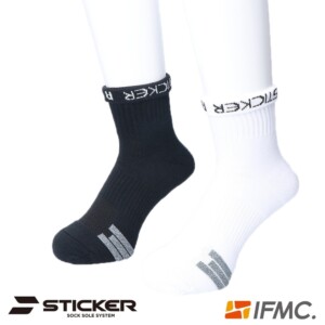 IFMC.×STICKER スポーツパイルソックス